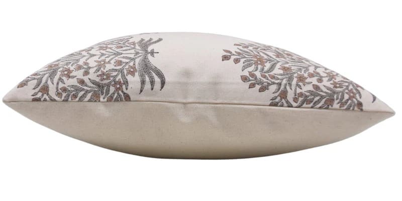 Floral Designer Throw Pillow Cover - Vrindavan
