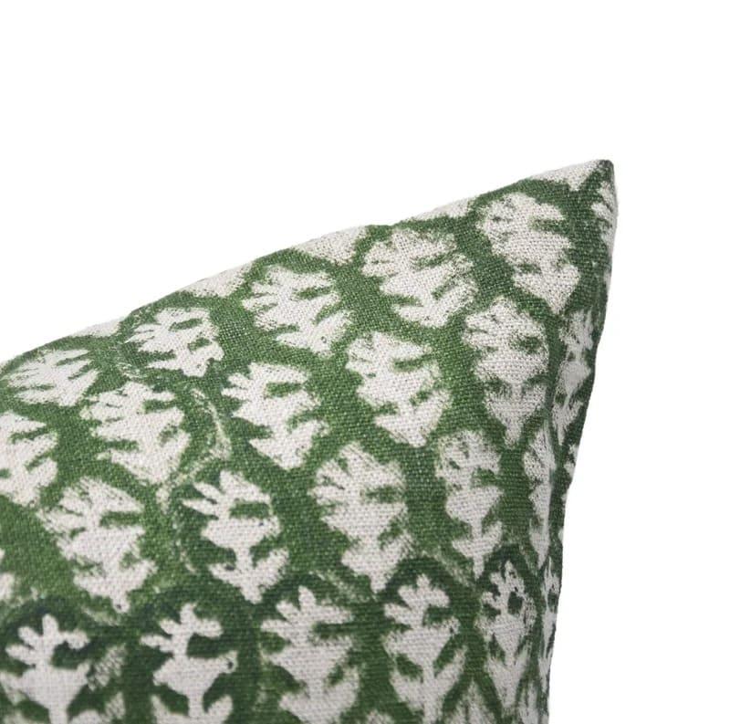 Outdoor pillow cover decorative block printed cushion style