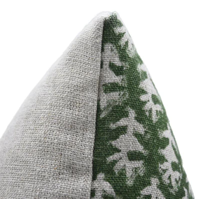 Hand printed cushion cover boho decorative pillow for couch