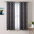 Soft pink colour curtains to brighten your cozy home space