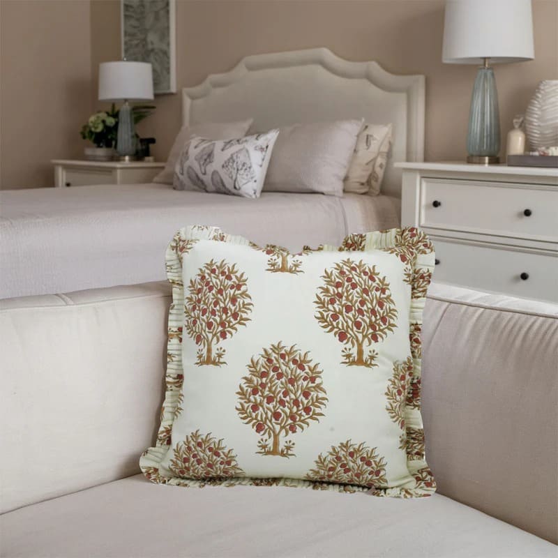 Linen farmhouse pillow cover
