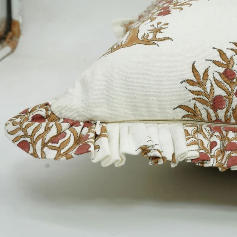 Earthy tone boho cushion cover