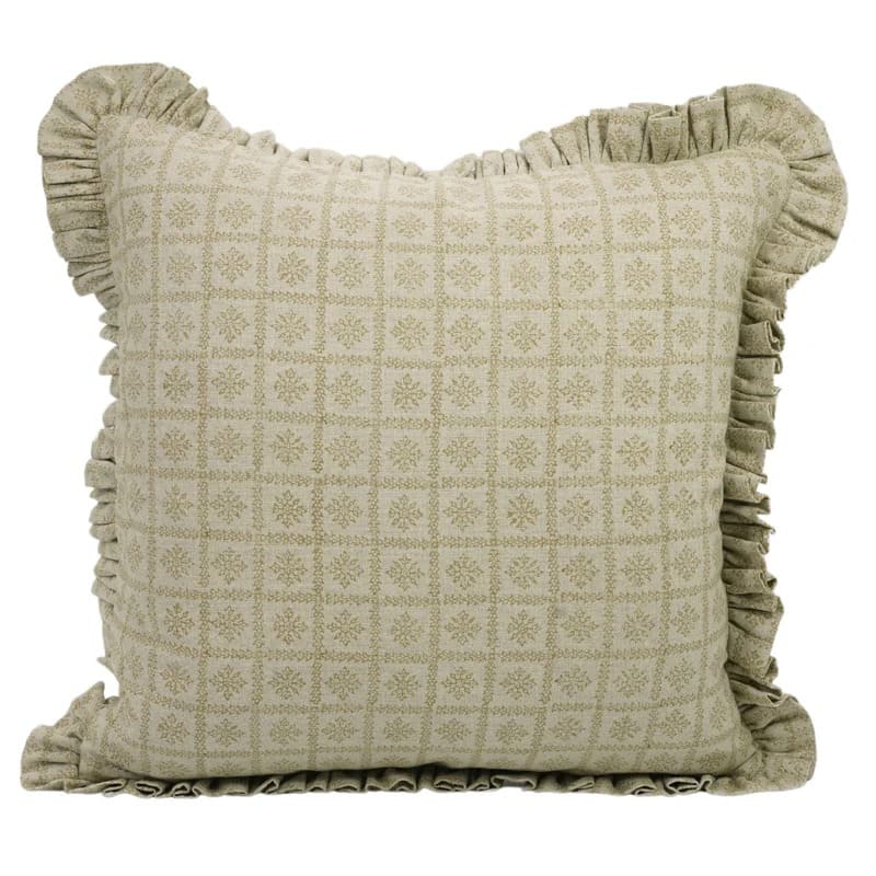 Modern linen accent pillow cover