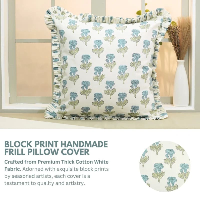 Soft washed linen pillow cover