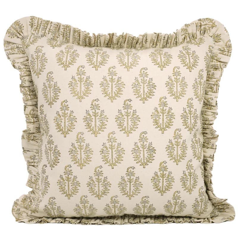 Soft linen decorative throw pillow cover