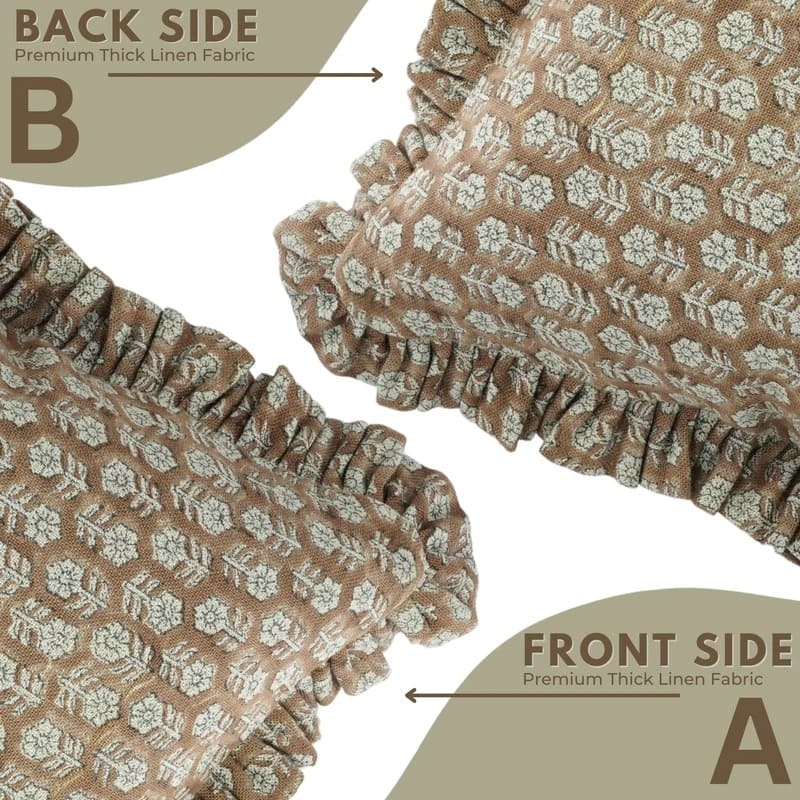 Classic blockprint cushion cover