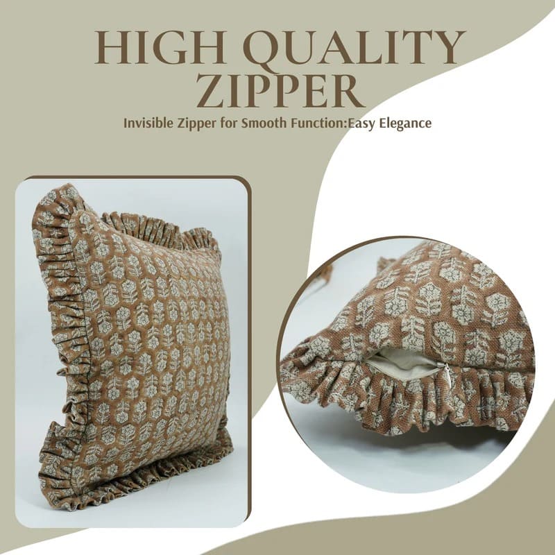 Handmade linen pillow cover