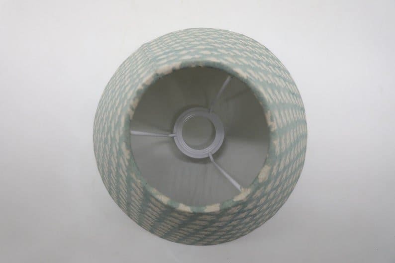 Block Print Cone Lampshade - Pinkcity - Set of 2