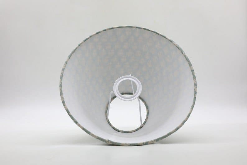 Block Print Cone Lampshade - Pinkcity - Set of 2