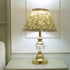 Fabric lampshade for elegant table lighting