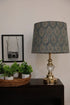 Patterned lampshade for cozy interiors