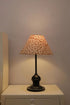 Decorated lampshade for cozy bedroom decor