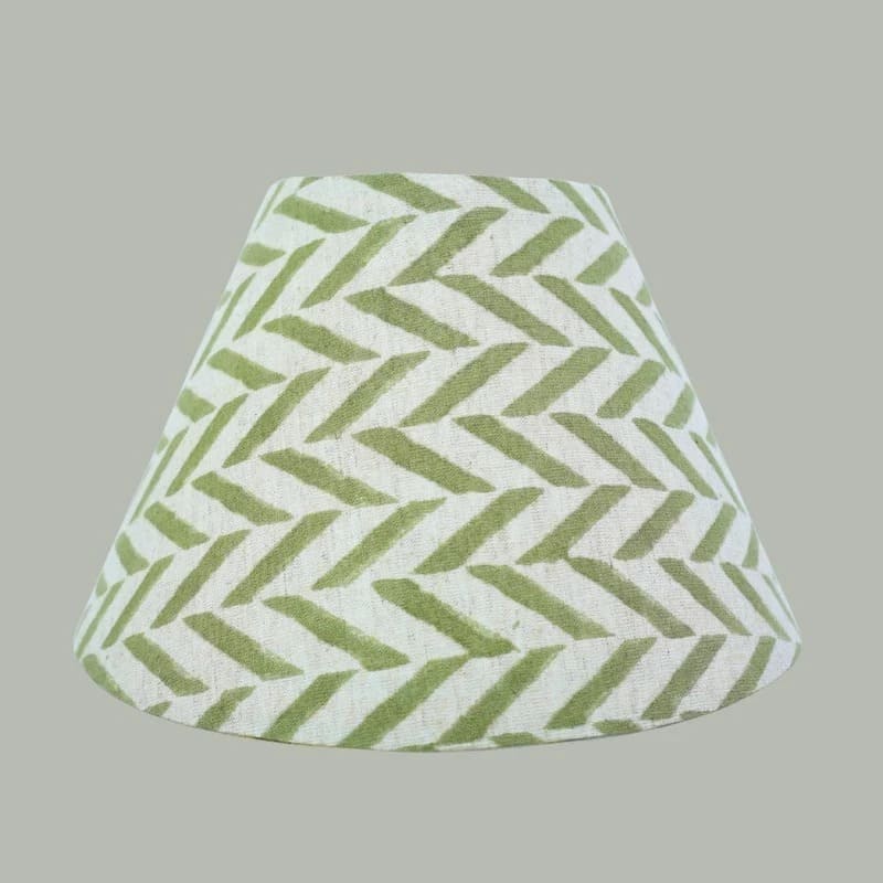 Hand block print lampshade ethnic home decor