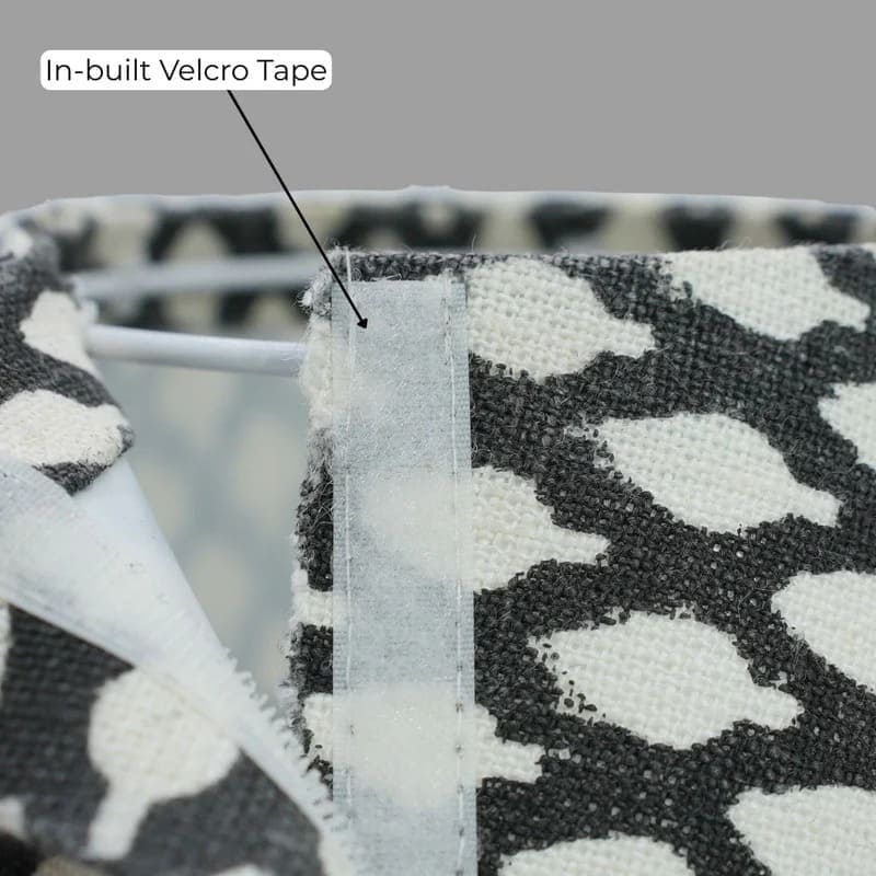 Handmade Floral Linen Khushbu Lampshade