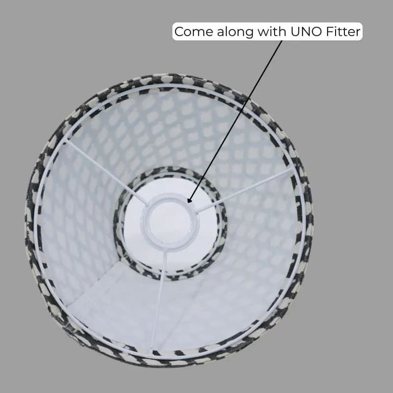 Handmade Floral Linen Khushbu Lampshade