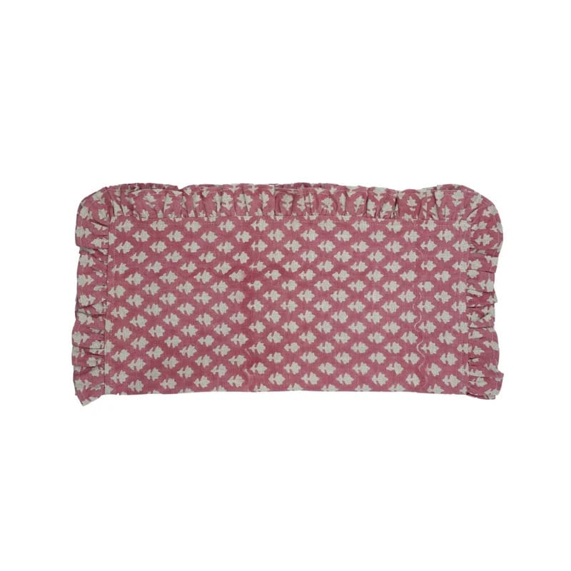 Colorful floral linen napkins