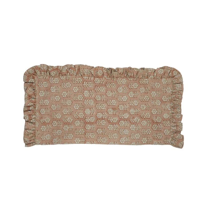 Handmade linen napkins floral print