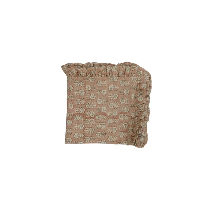 Elegant dining floral linen napkins