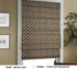 Gray Roman shades for bedroom or living room