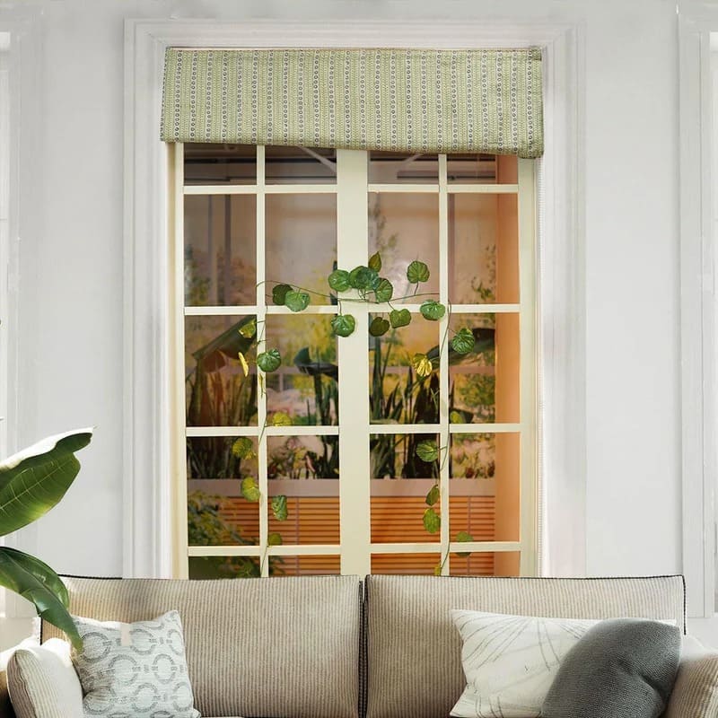 Lace Roman shades for decorative and airy windows