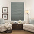 Blackout Roman shade perfect for stylish living room decor