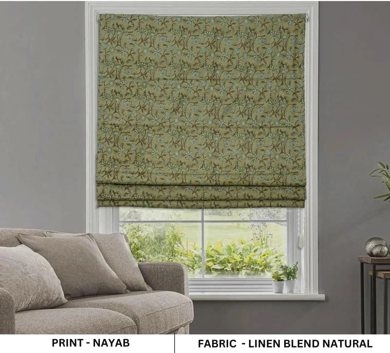 Custom roman shades for stylish home interiors