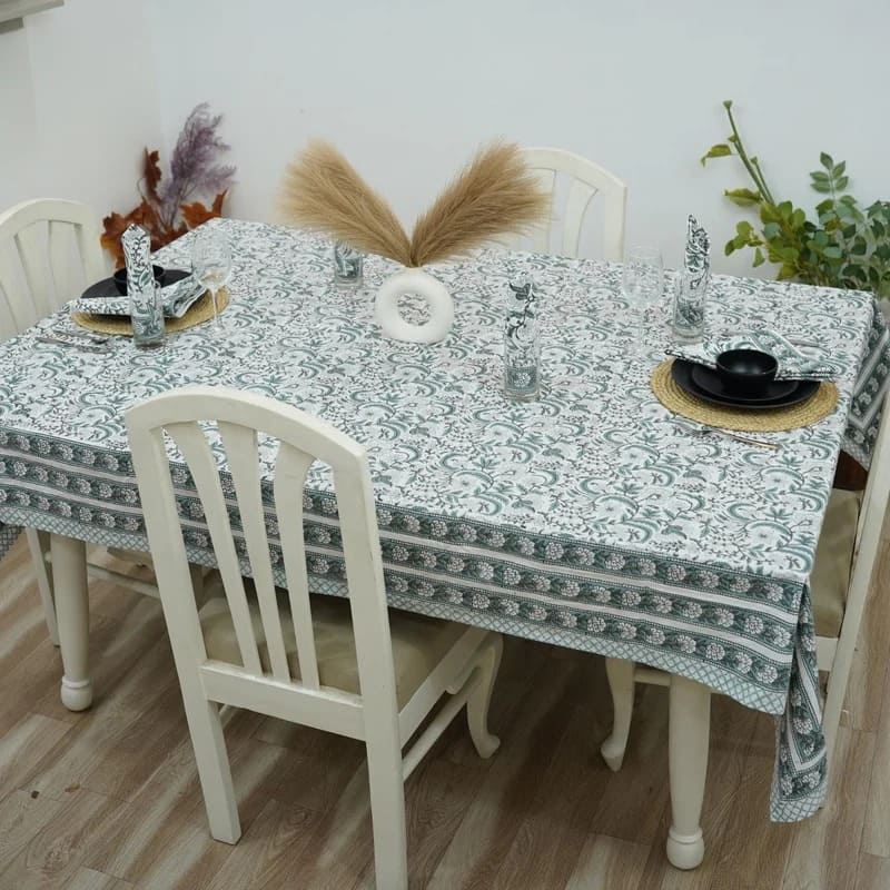 Dreamy elegant bedroom printed table cloth