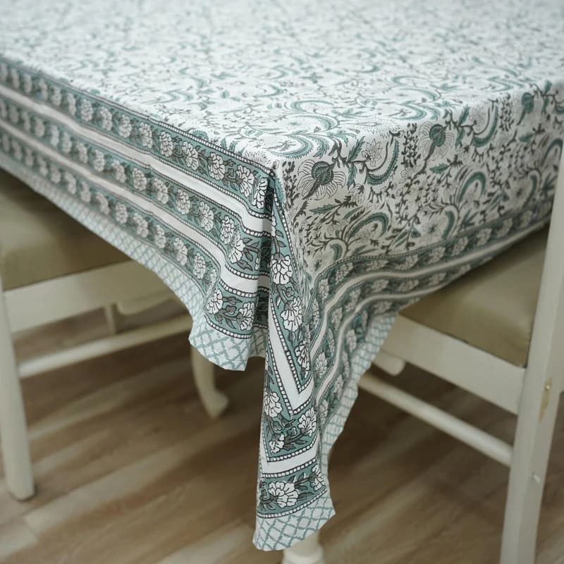 Modern fresh bedroom printed table cloth
