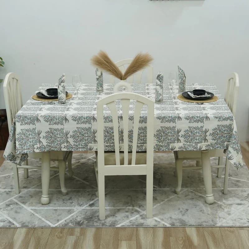 Vibrant Indian printed table linen