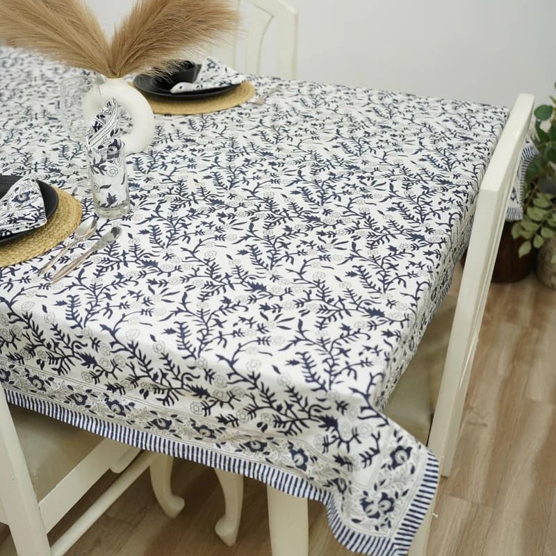 Hand block printed table clothes