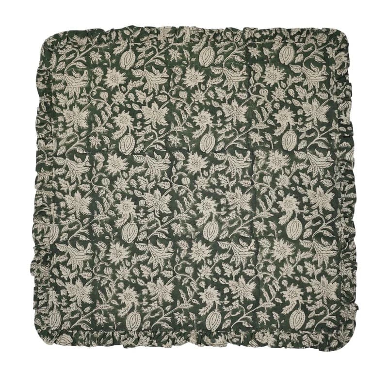 sage green cotton napkins rustic dining decor