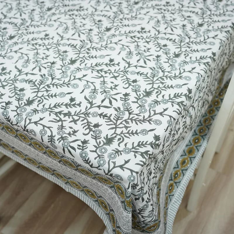 Vintage ethnic table cloth print