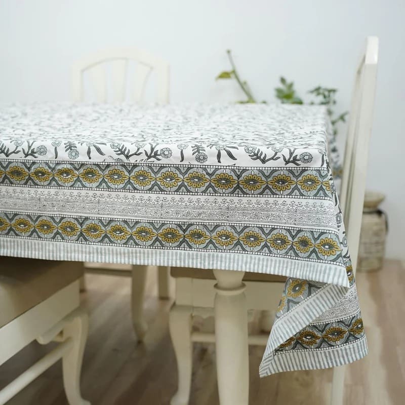 Designer ethnic table cloth print