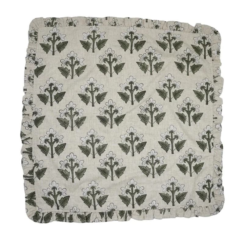 cotton cloth napkins printed table linen set