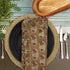 floral linen napkins for dining table decor