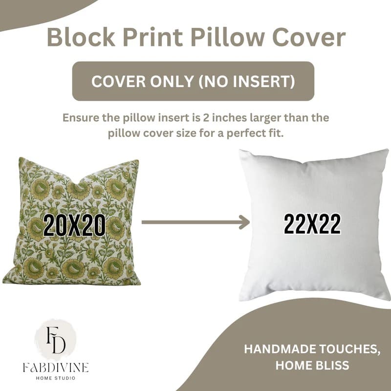 Pillow cover dimensions 20x20 decorative cushion