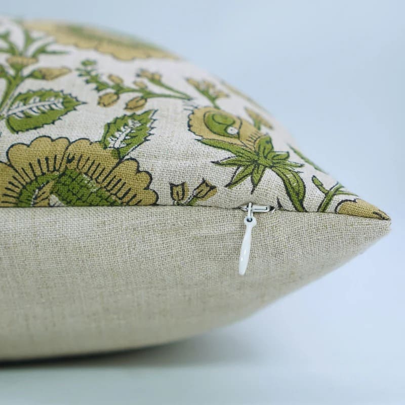 Pillow cover cushion handmade traditional print 