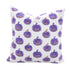 Hand print toss pillow covers for sophisticated interiors