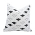 Unique throw boho pillow cover for lounge or sofa