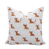Hand print pillow cover 20 inch for modern décor