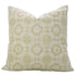 Hand print couch pillow cover for living room comfort