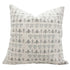 22 inch pillow cover in block print cotton for comfort