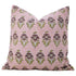 Summer throw pillow covers in blue hand block print