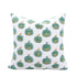 Block print blue velvet pillow covers for sofa styling