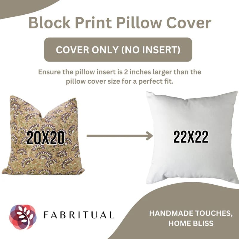 Indian Brown Boho Linen Cushion Cover - Rajnigandha