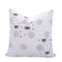 Hand print pillow cover sham 20x20 with zipper