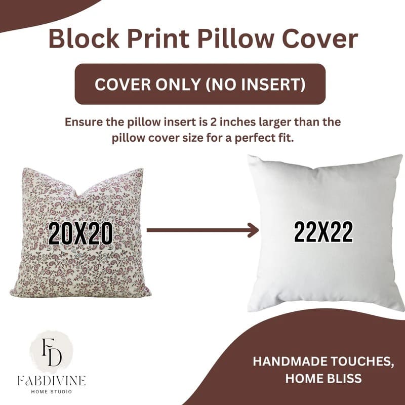 Summer throw pillow covers with bright block prints