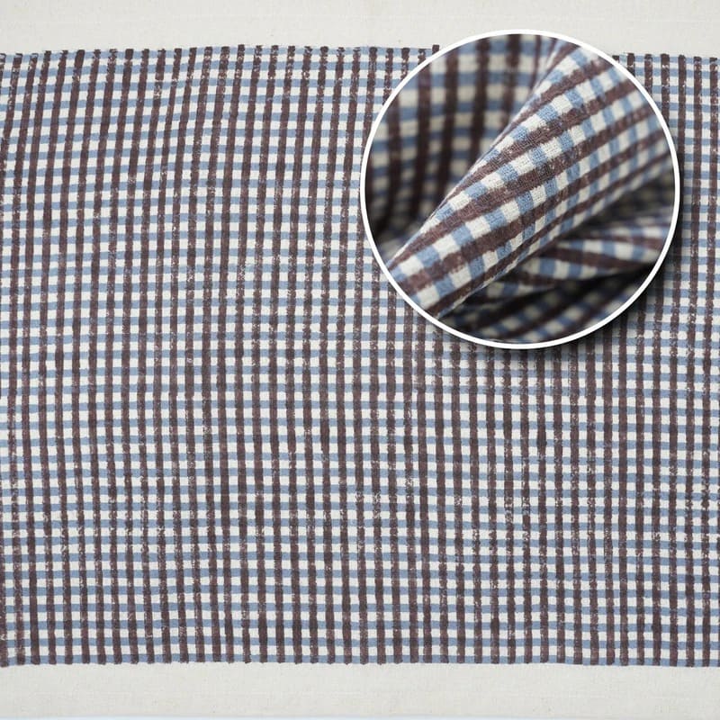 Cotton waffle towel with decorative design