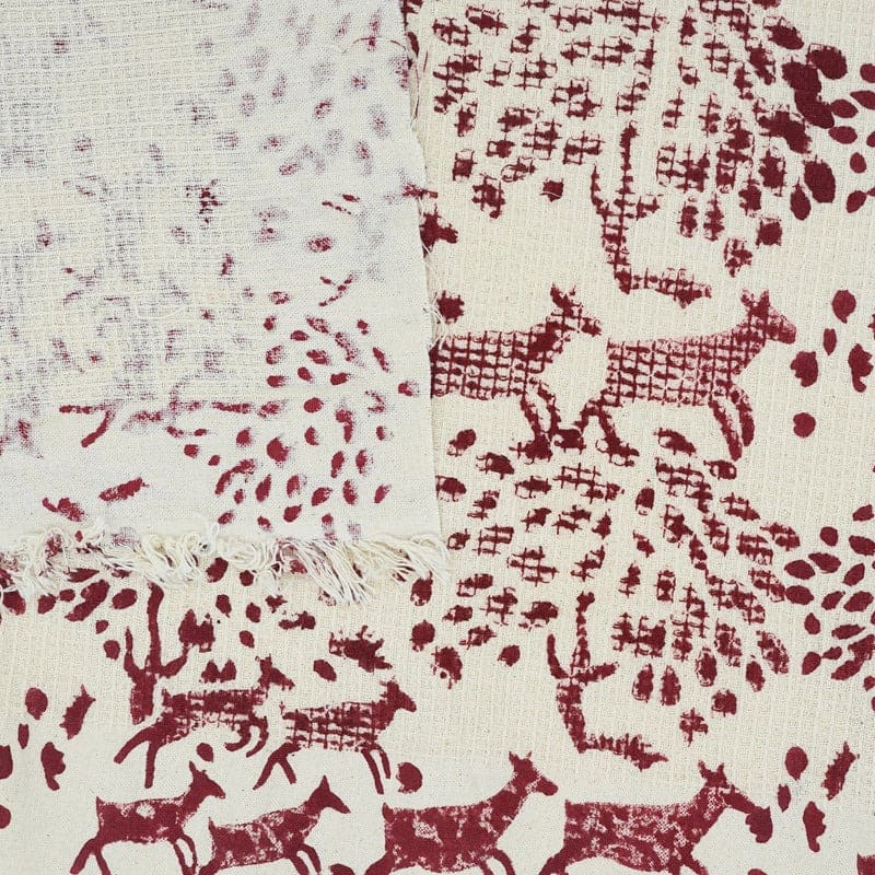 Green decorative towel for kitchen use