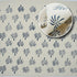 Decorative kitchen towel in green printed pattern